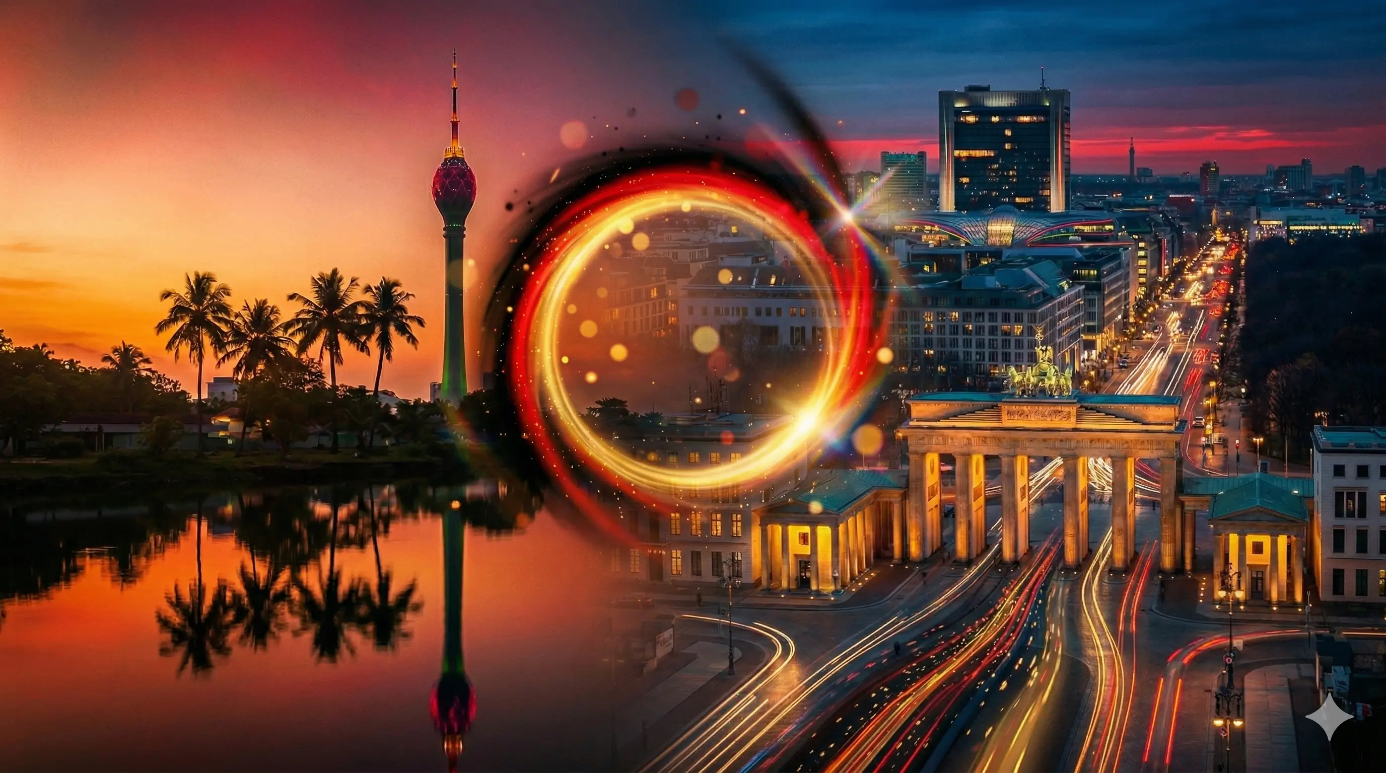 Professional in German business district